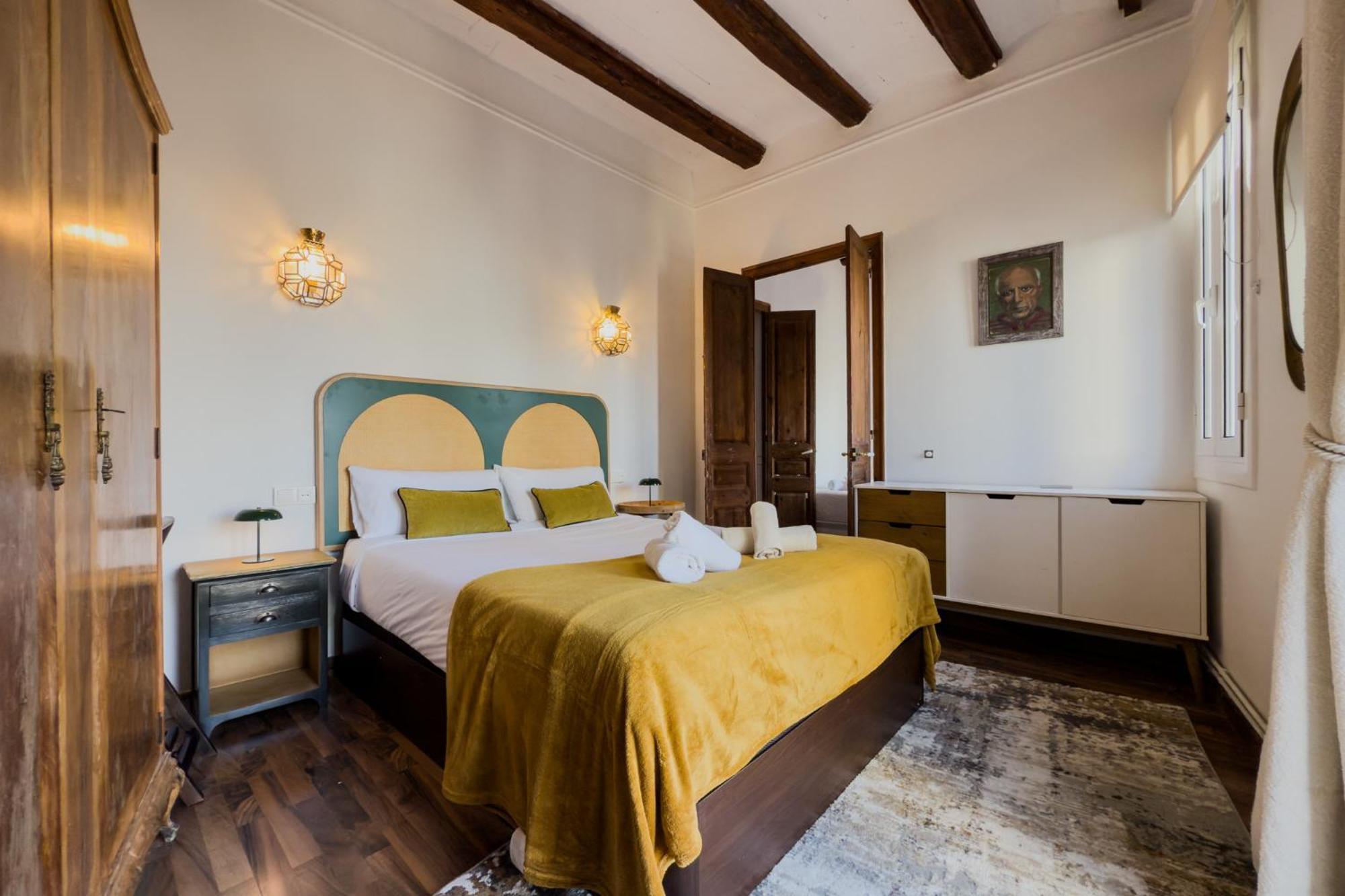 Magalhaes - Trad Flat In Poble Sec, Near Ramblas Barcelona Bagian luar foto